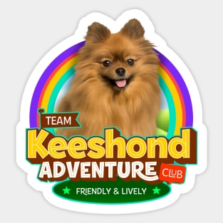 Keeshond Sticker